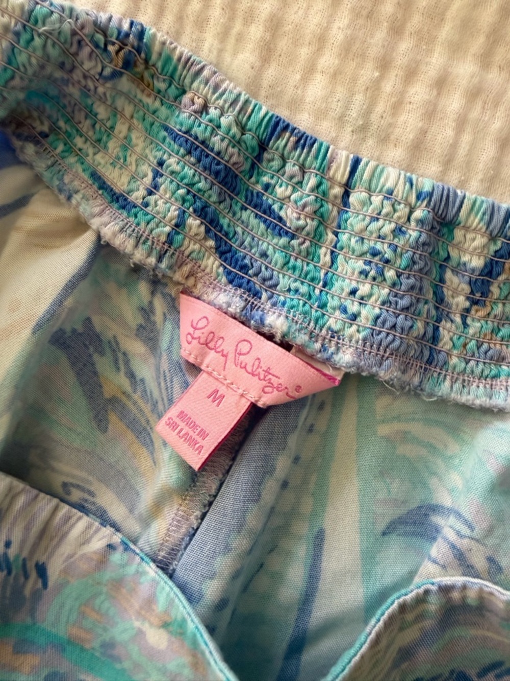 Lilly Pulitzer Girls' Aqua & Blue Printed Skort